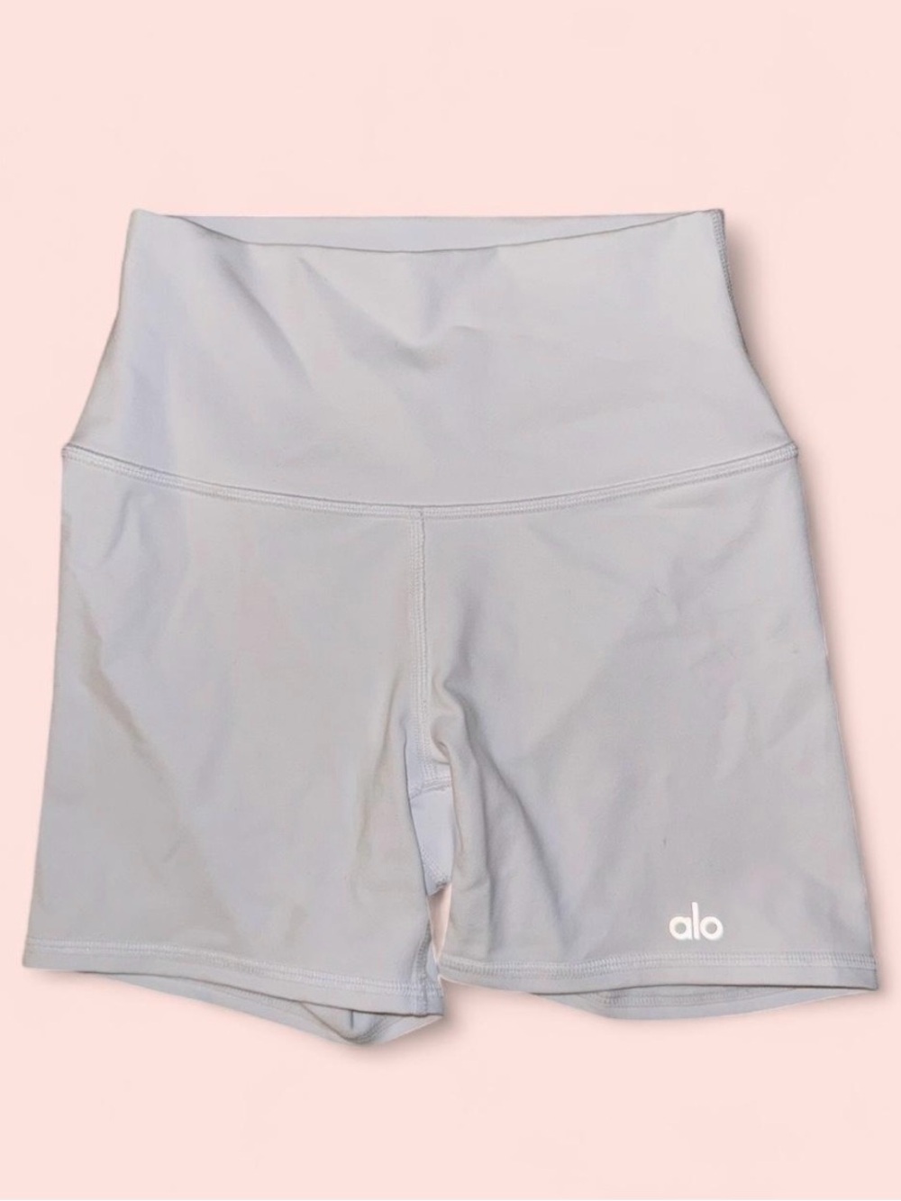 Alo Yoga 5" Airbrush High-Waist Biker Short